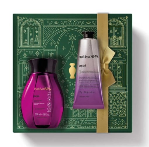 Kit de Natal Hidratação Nativa SPA Açaí-854-163