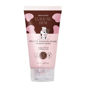 Imagem do produto Creme Esfoliante Corporal Cuide-se Bem Deleite Chocolatudo 150ml