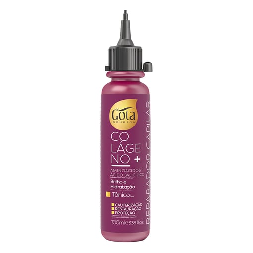 Gota Dourada Colágeno+ Tónico Reparador Capilar Cabelo Danificado-900-816