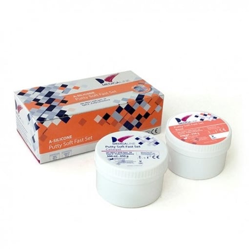 MEDICALINE m-Precision A-SILICONE PUTTY SOFT FAST 2x300ml.