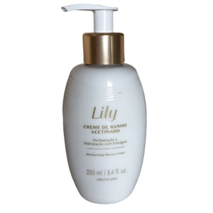 Imagem do produto Creme de Banho Acetinado Lily 250ml - Hidratação e Perfume