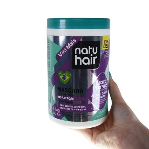 Máscara NatuHair Cachos Perfeitos 1kg – Hidratação e Definição-1023-313