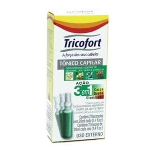 Imagem do produto Tônico Capilar Tricofort 3 em 1 – Controle de Caspa, Queda e Oleo