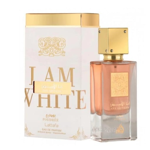 Lattafa Ana Abiyedh Poudrée EDP 60ml - Elegância Unissexo-243-785
