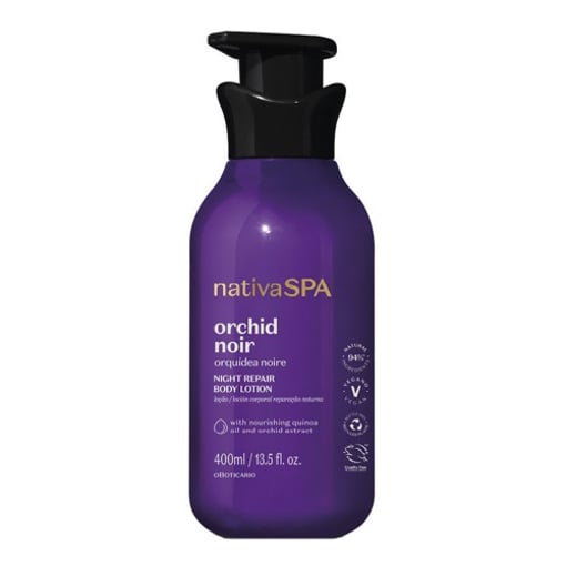 Loção Corporal Noturna Nativa SPA Orquídea Negra 400 ml