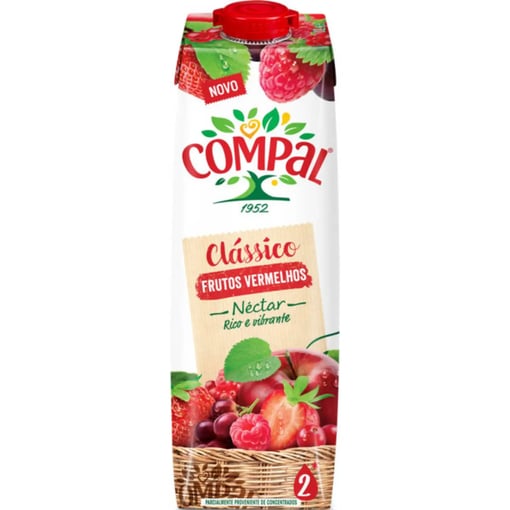 Compal Frutos Vermelhos - 1L