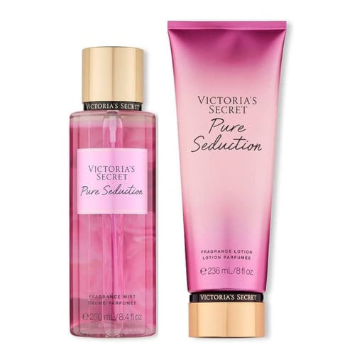 Kit Body Splah + Creme Hidratante Pure Seduction Victorias Secret