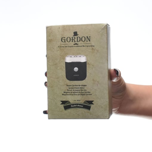 Máquina de Barbear de Bolso Gordon