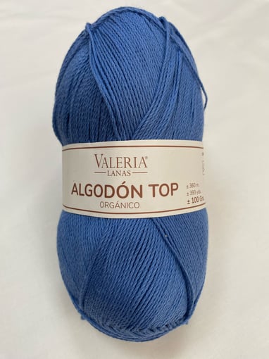 Linha de Algodão Azul