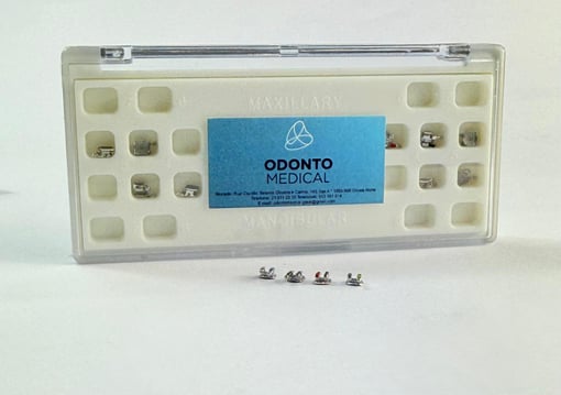 VÁRIOS Kit Brackets Metálicos MBT .022