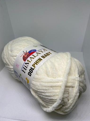 Lã Veludo Branco