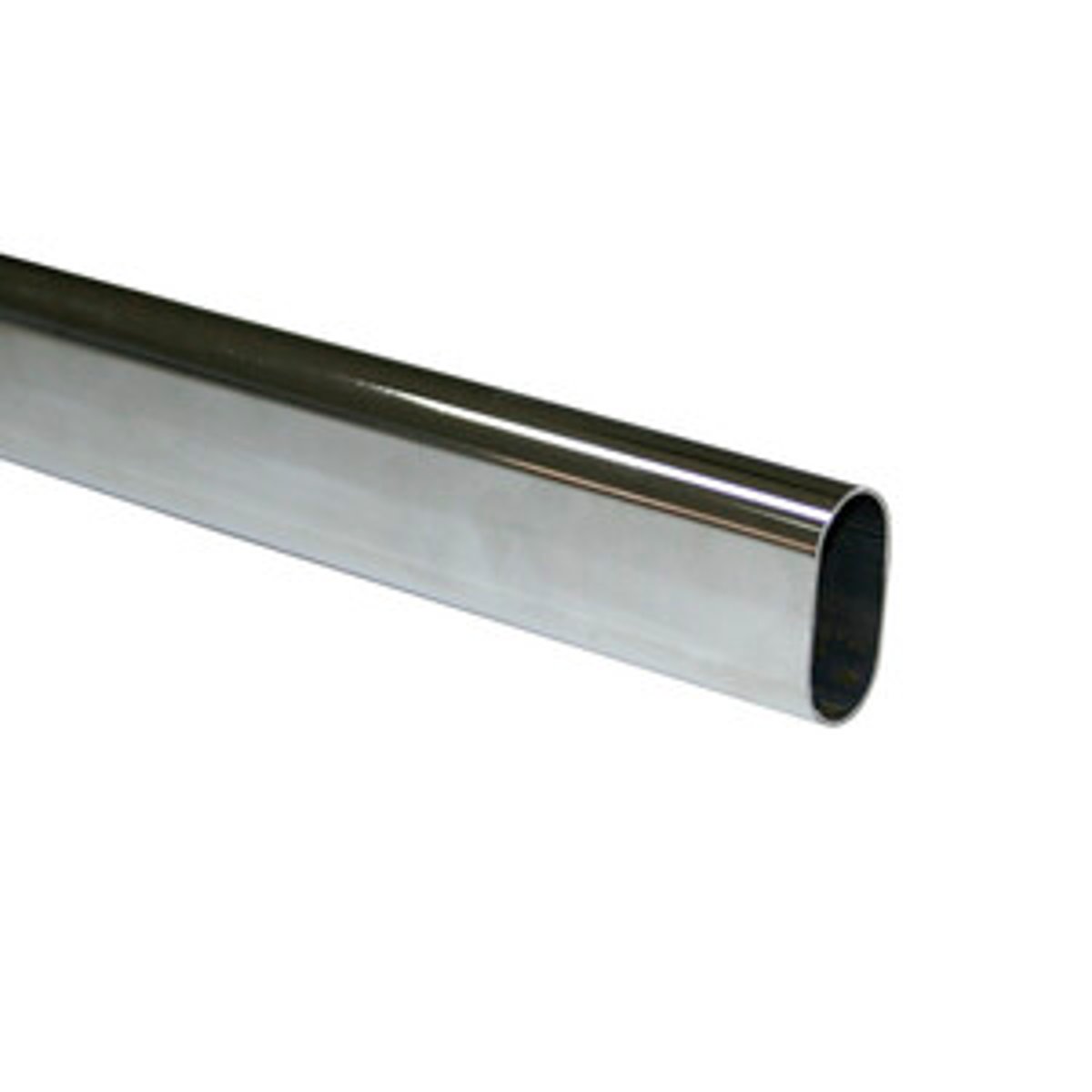 Barra de Aço para Roupeiro – Perfil Oval de Alta Resistência