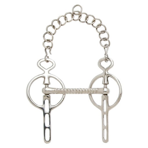 Freio de Atrelagem Liverpool C/3 Passadores Embocadura Direita-1186-375