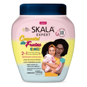 Imagem do produto Skala Coquetel de Frutas Kids 2 em 1 - Creme para Pentear 1000g