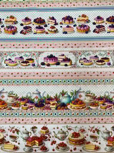 Barra Cakes 100% algodão