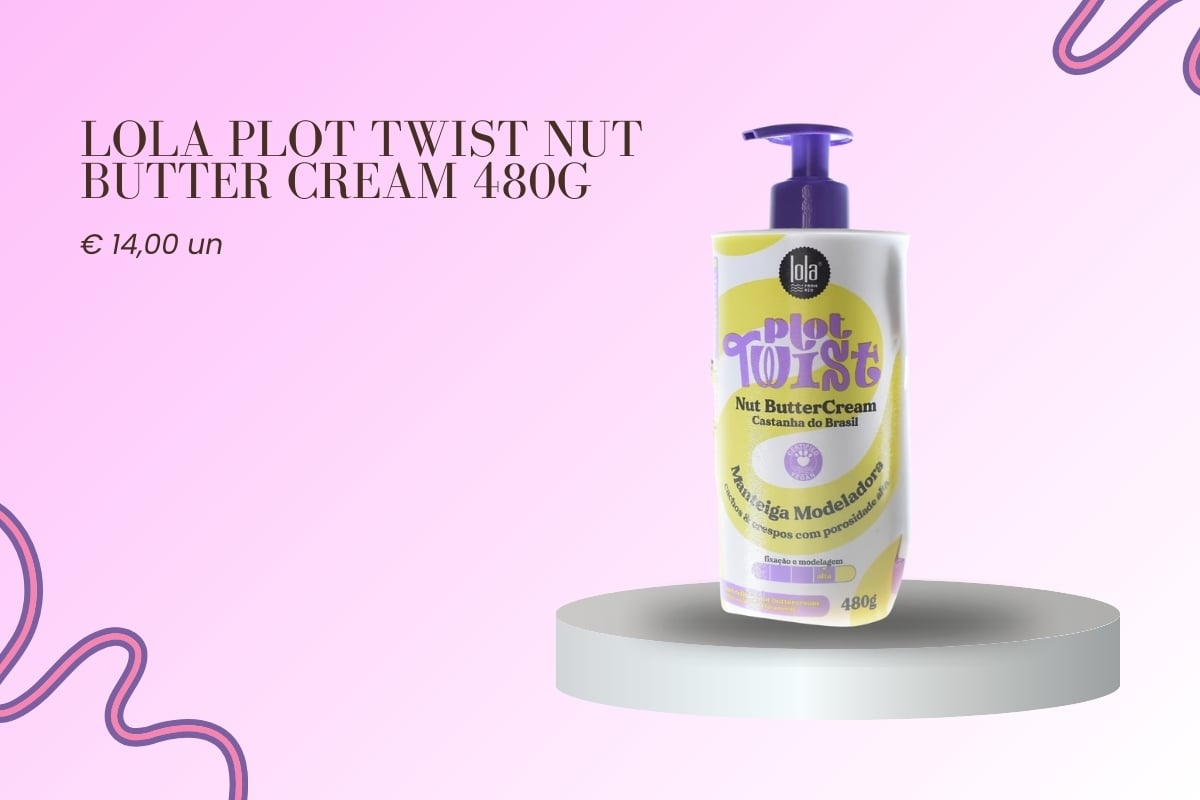 Lola Plot Twist Nut Butter Cream 480g – Nutrição e Definição