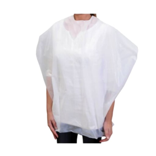 Capas de Tinta Descartáveis Brancas - 30 Unidades