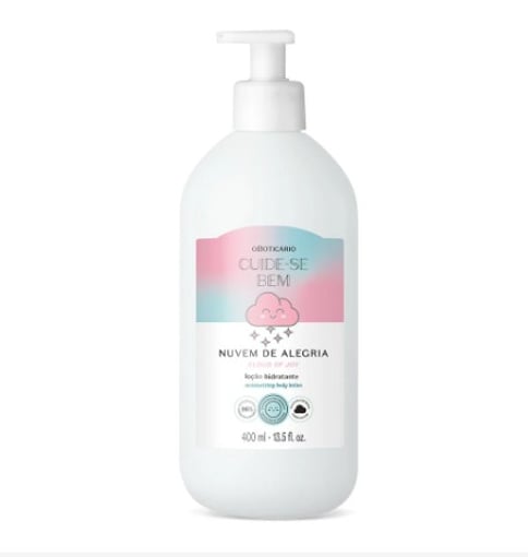 Cuide-se Bem Nuvem de Alegria Loção Hidratante Corporal 400ml-762-706