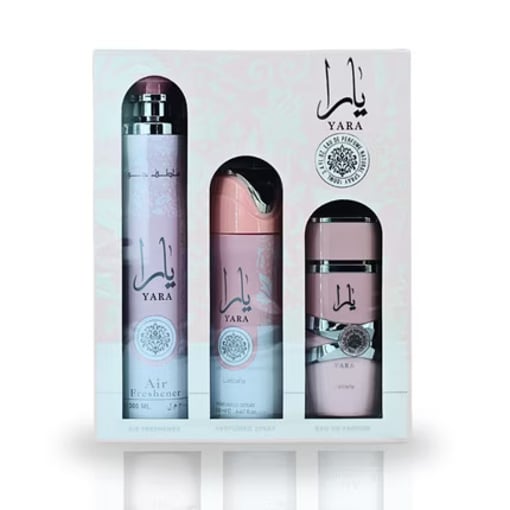 Imagem do produto Yara Rose Pack Lattafa 3 Peças