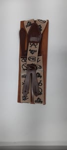 Imagem do produto Suspensórios de Elástico C/Ferros P/Botão Criança