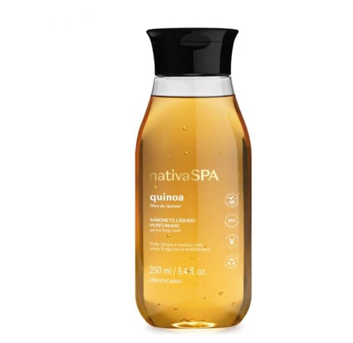 Sabonete Líquido Perfumado Nativa Spa Quinoa, 250ml