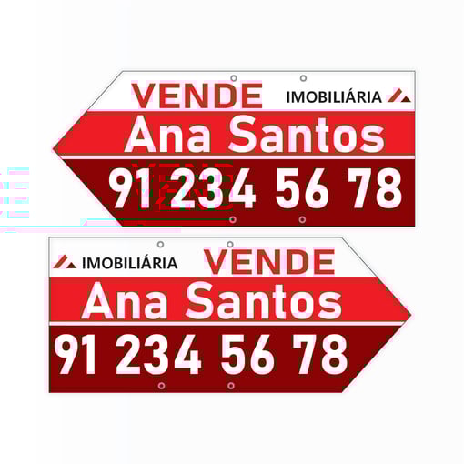 Setas 70x30cm