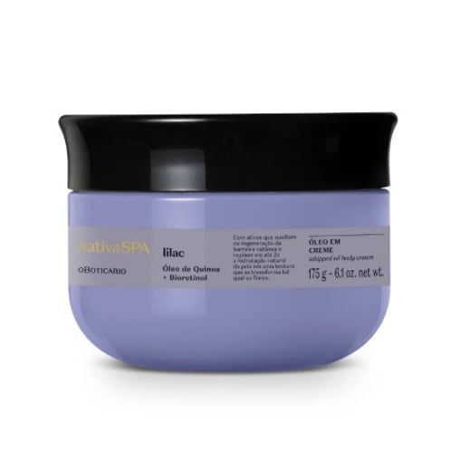Oleo em Creme Hidratante Corporal Nativa SPA Lilac - 175g