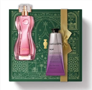 Imagem do produto Kit de Natal Perfume Glamour + Açaí