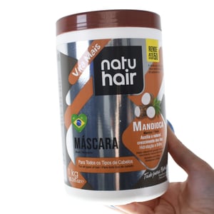 Imagem do produto Máscara NatuHair Mandioca 1kg – Força, Hidratação e Crescimento
