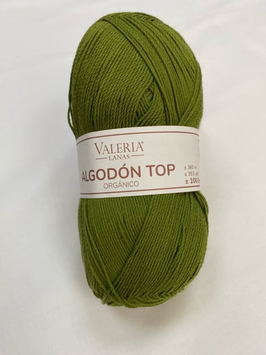 Linha de Algodão Verde Seco