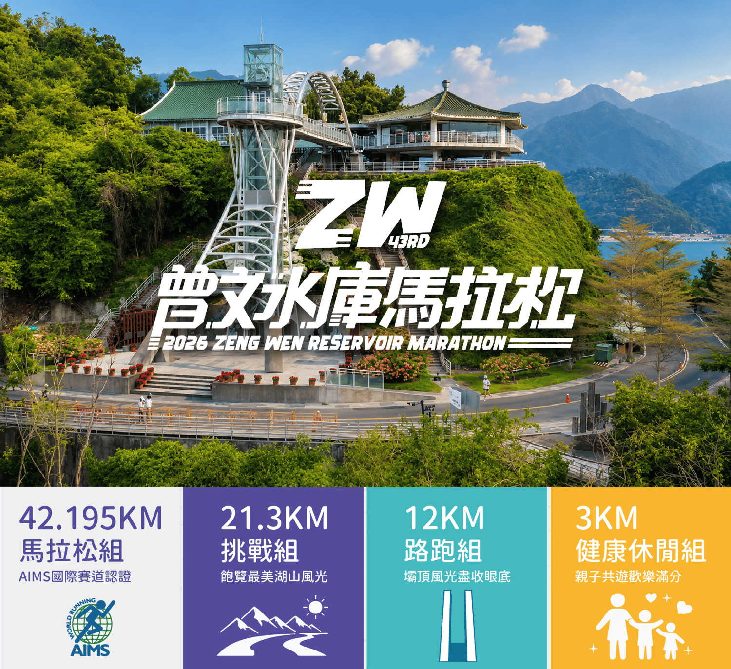 伊貝特報名網- 2026第43屆曾文水庫馬拉松