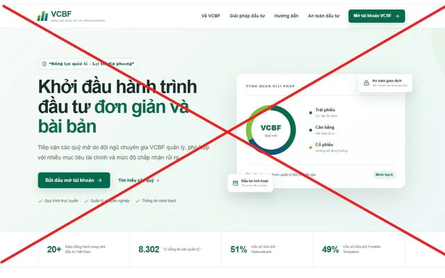 Website giả mạo