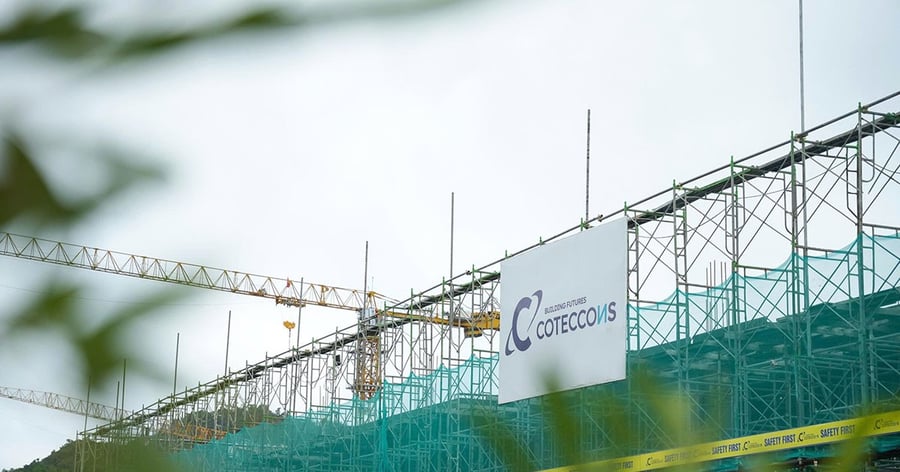 Coteccons (CTD) báo lãi gấp đôi trong quý III niên độ tài chính 2025-2026