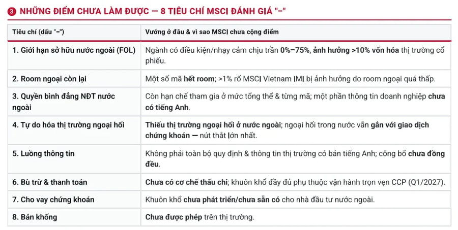 Chứng khoán Việt vào Watch List của MSCI: Trong tầm tay, đừng bi quan?