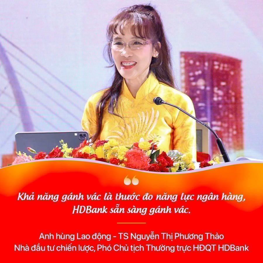 Những phát biểu ấn tượng của Ban lãnh đạo HDBank tại ĐHCĐ 2026
