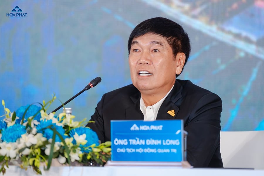 Chủ tịch Hòa Phát chia sẻ về dự án sản xuất thép ray