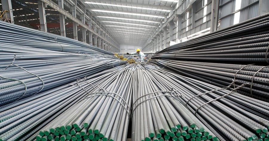 Cổ phiếu thép hút dòng tiền