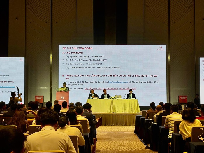 [LIVE] ĐHĐCĐ Nam Long: Chúng tôi không kỳ vọng 'thị trường sẽ tự điều chỉnh' mà chủ động quản trị ba lớp vấn đề
