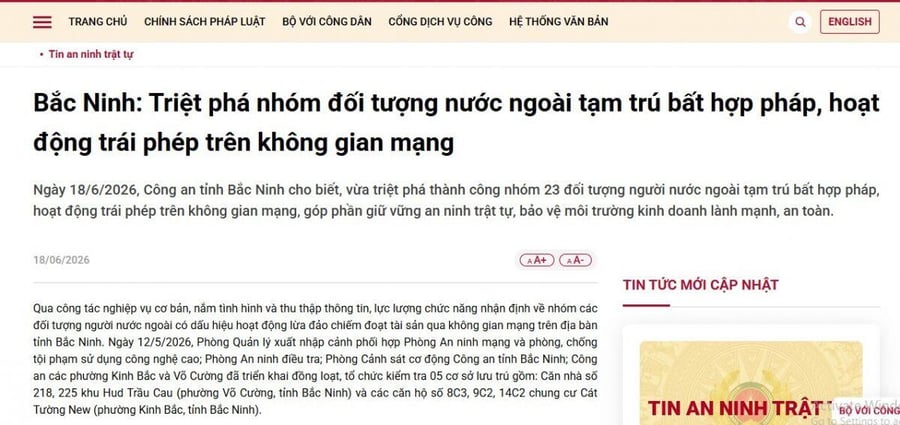 23 người nước ngoài dựng room chứng khoán ảo, dụ đầu tư USDT rồi cuỗm tiền