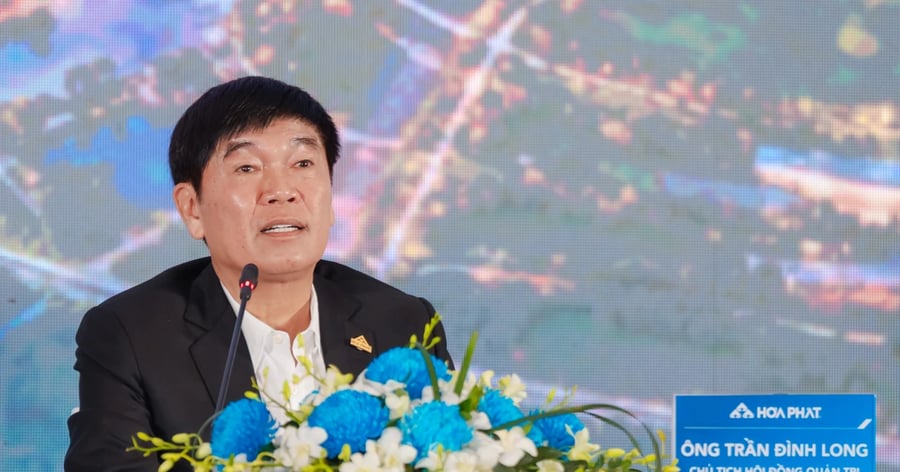 Hoà Phát lãi đột biến, ông Trần Đình Long nói gì với cổ đông?