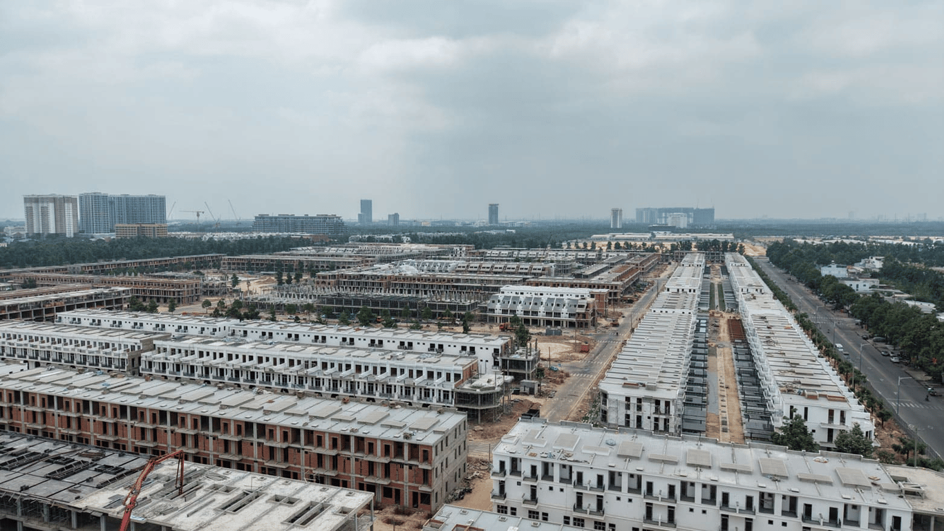 Tiến độ xây dựng Green City Bình Dương tháng 5/2026