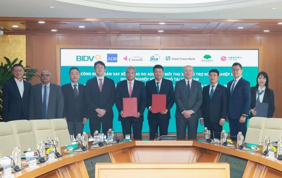 ADB, BIDV và các đối tác công bố khoản vay bền vững 250 triệu USD
