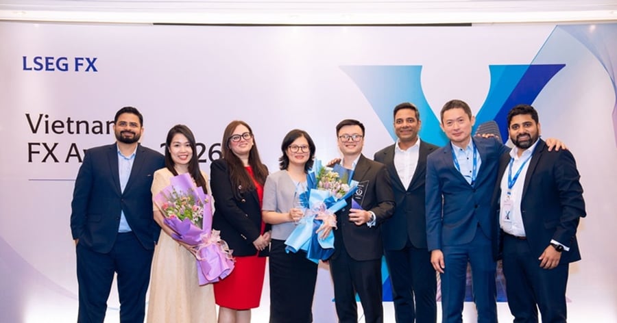 Eximbank được LSEG trao giải cao nhất “Best Market Maker”, khẳng định năng lực trên thị trường ngoại hối