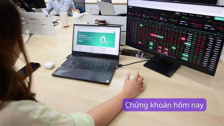 Chứng khoán hôm nay 17.4: Ngân hàng, dầu khí giữ nhịp VN-Index
