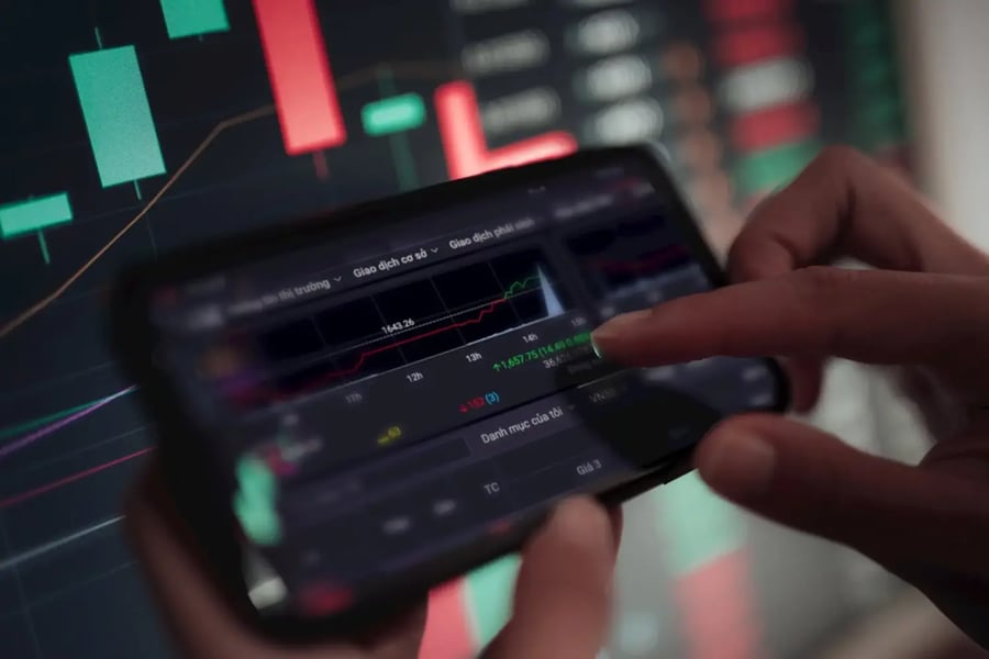 VN-Index trước phiên 22.4: Thanh khoản cải thiện, áp lực tại vùng 1.850 điểm vẫn lớn