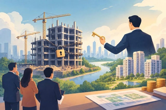 Nhà nước mua lại dự án bất động sản mắc kẹt: Giải phóng nguồn lực hay trở thành “người mua cuối cùng”?