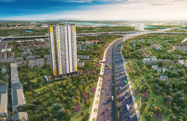 Phối cảnh Dự án Bcons Avenue. Ảnh: Bcons PS