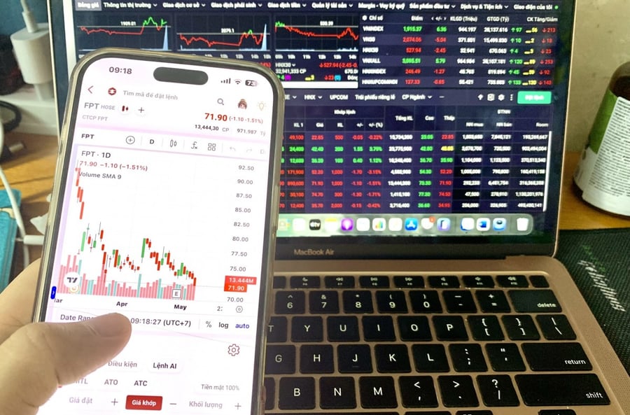 Bị khối ngoại bán ròng hơn 1.700 tỷ đồng, cổ phiếu FPT lại 'dò đáy'