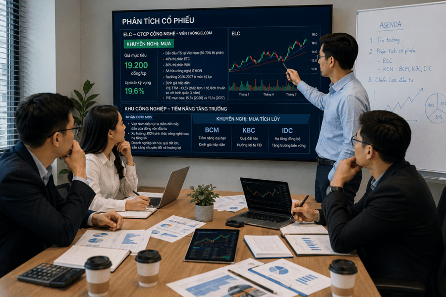 Danh mục đáng chú ý: Mua ELC, tích lũy BCM, KBC và IDC