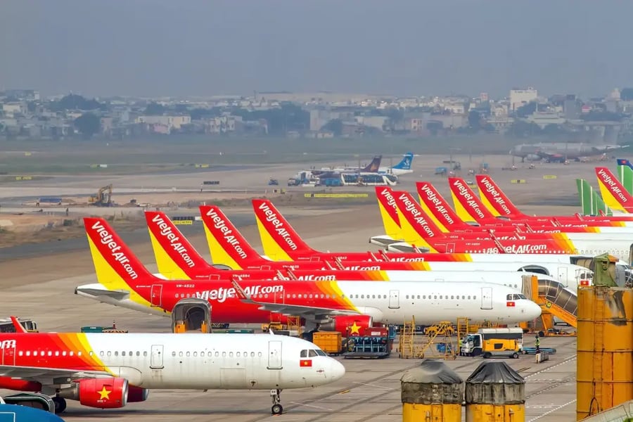 Vietjet phát hành hơn 177 triệu cổ phiếu, tăng vốn điều lệ lên gần 7.700 tỉ đồng